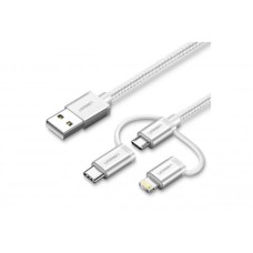 Ugreen 3-in-1 Multi USB Charging Cable Cord #80825